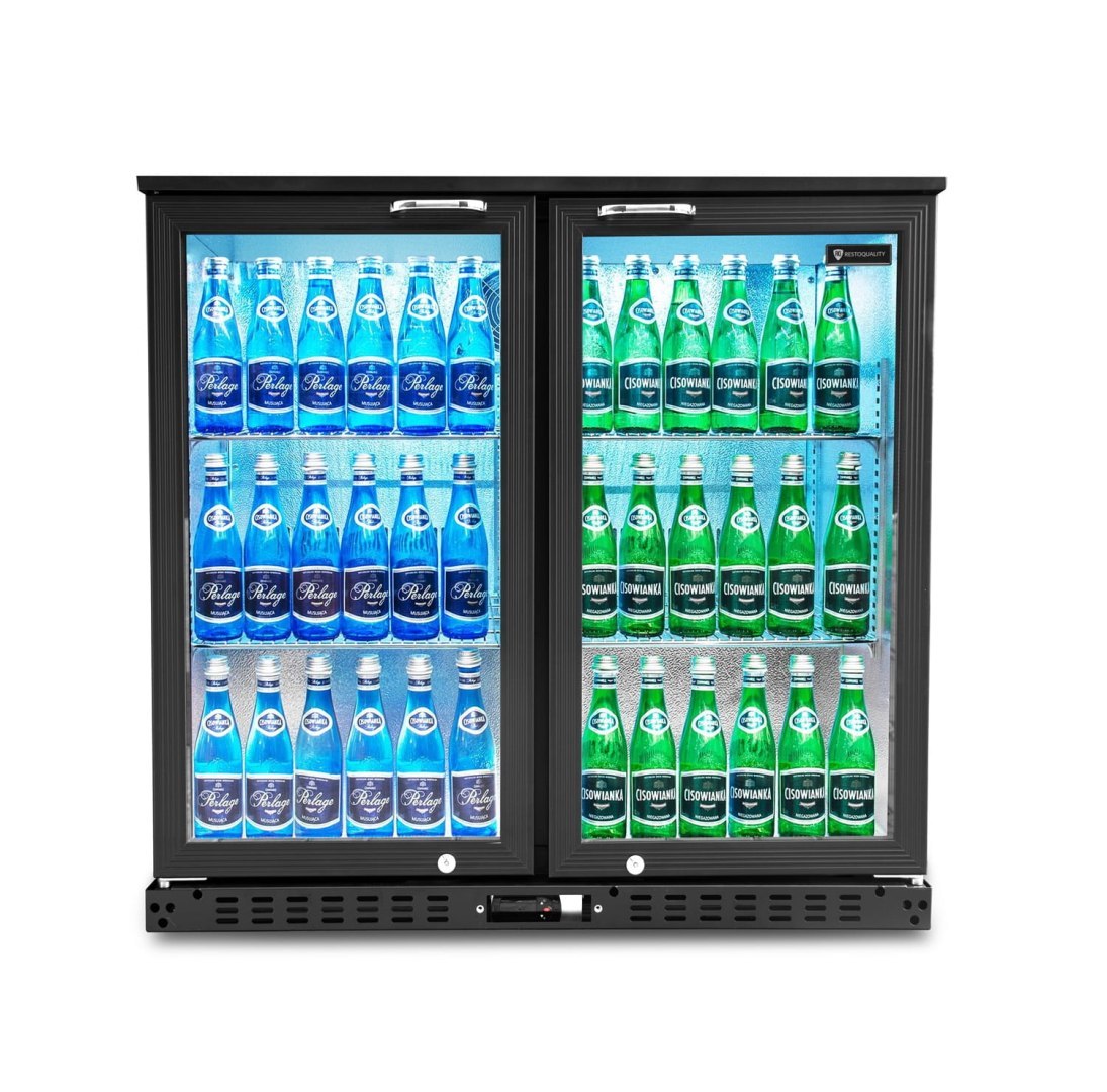 Barowa szafa chłodnicza Resto Quality RQ-208HC z otwartymi drzwiami